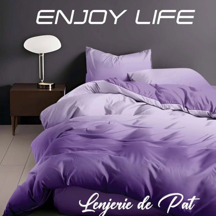 Lenjerie de pat finet ,,enjoy life troia