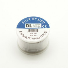 Flux de lipit Sarma Staniu Dalbi 0.7mm SN60/PB40 100g foto