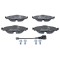 Set placute frana fata ATE Audi A1 2018- A3 (8V) Q2 Q3 2018- TT; Seat Ateca Leon; Skoda Karoq Kodiaq Octavia III, 2012- Octavia IV 2020- Superb III 2