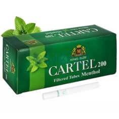 Tuburi Tigari Cartel Menthol 200
