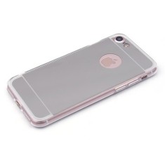 Husa Apple iPhone 8, Elegance Luxury tip oglinda Argintiu