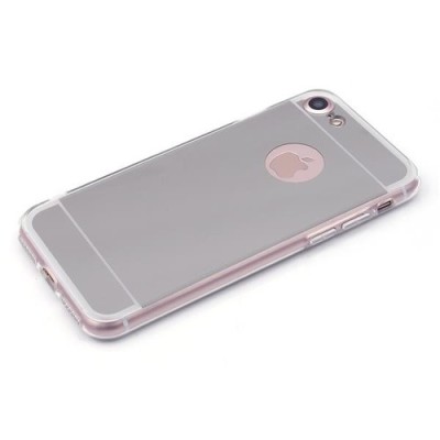 Husa Apple iPhone 8, Elegance Luxury tip oglinda Argintiu foto