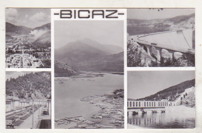 bnk cp Bicaz - Vedere - uzata foto