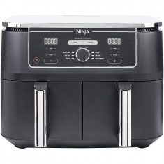 Friteuza cu aer cald Ninja AF400EU, 2470W, 9.5l, 6 programe, Negru