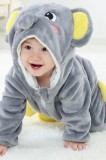 CLD149-189 Pijama kigurumi pentru bebelusi tip salopeta din material moale si pufos