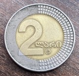 C50 - Moneda foarte veche - Georgia - 2 lari - 2006