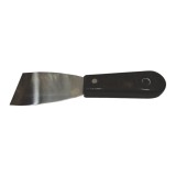 Cumpara ieftin Spaclu metal 90mm, cu maner plastic, negru