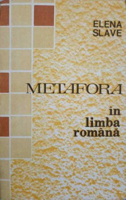 METAFORA IN LIMBA ROMANA-ELENA SLAVE-91349 foto
