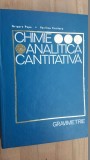 Chimie analitica cantitativa. Gravimetrie- Grigore Popa, Vasilica Croitoru