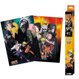 Cumpara ieftin Set 2 Postere - Naruto Shippuden - Ninjas, 52x38 cm | ABYStyle