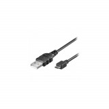 Cablu USB la micro USB negru 1,5 ml. TED286417 EOL, Ted Electric