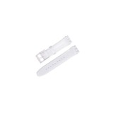 Cumpara ieftin Curea Silicon &bdquo;Slim-Fit&rdquo; &ndash; Compatibilă Swatch 17mm (Modele Subțiri)