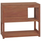 Cumpara ieftin Dulap de baie, 85x40x75 cm, lemn masiv de tec