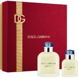 Dolce&amp;Gabbana Light Blue Pour Homme EDT Gift Set set cadou pentru bărbați