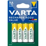 Baterie Reincarcabila Varta Professional, AA / LR6, 2100mAh, Set 4 bucati