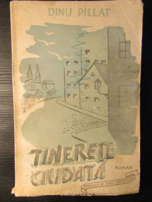 Dinu Pillat , Tinerete ciudata , Editura Moderna , 1943 , editia 1 foto