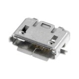 Mufa USB micro-AB mama SMD
