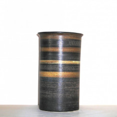 Vaza ceramica gresie emailata, hand made - Okela Stoneware Denmark