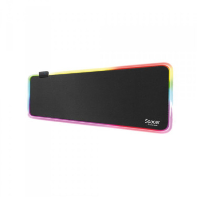 Mouse pad Spacer Pad Game, 90 x 30 cm, LED RGB foto