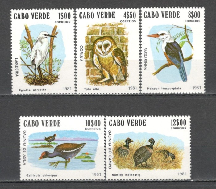Cabo Verde.1981 Pasari DZ.19