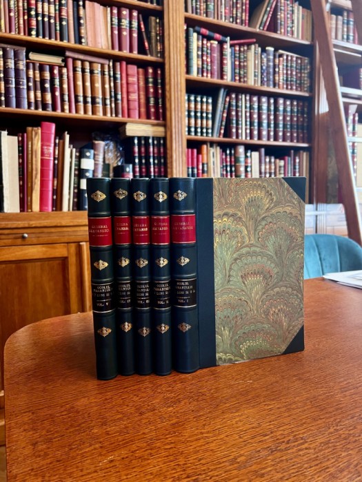 Generalul C. Găvănescul, Ocolul păm&acirc;ntului &icirc;n 7 luni și 1 zi. Călătorie făcută de A.S.R principele Carol al Rom&acirc;niei, 5 volume, cu dedicație olografă