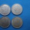 LOT 3 / 4 MONEDE 1 FRANC (1970,1974,1977,1979) BELGIA