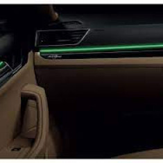Fir neon pentru lumina ambientala auto verde ,5 metri