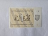 Lituania 1 Talonas 1991 Noua