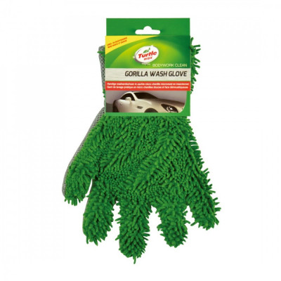 Laveta microfibre Turtle Wax X1835TD Glove Gorilla , tip manusa pentru spalat si curatat masina foto