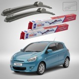 Cumpara ieftin Ștergătoare Mitsubishi Mirage, Space Star 2012+ | Set Față Flat &ndash; TeamCar&reg;