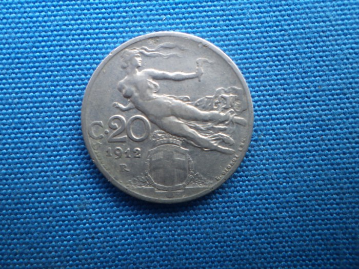 20 CENTISIMI 1912 -ITALIA