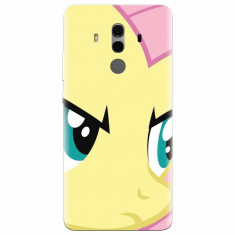 Husa silicon pentru Huawei Mate 10, Close Up Fluttershy My Little Pony Friendship Is Magic