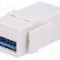 Conector {{Tip conector}}, clichet, pt. montare pe panou, LOGILINK - NK0015