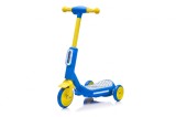 Cumpara ieftin Trotineta electrica cu aburi si lumini pentru copii, cu 3 roti, stabila, Kinderauto Aquamist, 30W, 6V 4.5Ah, albastra