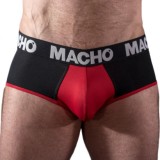 MACHO - MS26N SLIP NEGRU/ROȘU