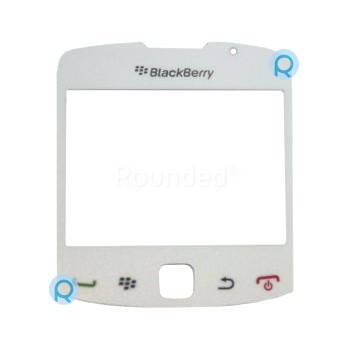 Capac frontal Blackberry 9300 Curve alb foto