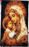 goblen cu diamante cu MAICA DOMNULUI 50529
