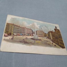 CARTE POSTAL CIRCULATA LA LUGOJ 1899