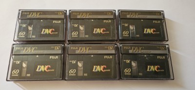 CASETA FUJI MINI DVM60 , ME , LOT 6 BUCATI . foto