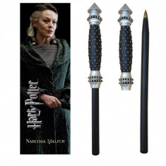 Pix Harry Potter - Narcissa Malfoy Bagheta magica + semn de carte foto