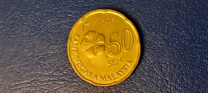 Moneda 50 Sen 2015 Malaiezia