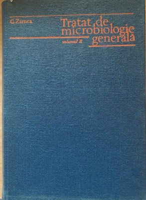 G. ZARNEA - TRATAT DE MICROBIOLOGIE GENERALA VOL 2 foto
