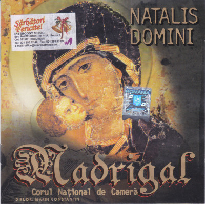CD Colinde: Corul de camera Madrigal - Natalis Domini ( original ) foto