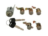 Set yale inchidere Toyota HI-ACE (Granvia), 1996-01.2006, cu chei, cu 5 butuci blocare usa, cu blocare aprindere, fata/spate/lateral, 69503-26240, Mo