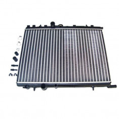 Radiator racire Citroen Berlingo, 10.2002-2008, motor 1.1, 44 kw; 1.4, 55 kw; 1.6, 80 kw, benzina, cutie manuala, fara AC, 538x378x26 mm, SRLine, alu