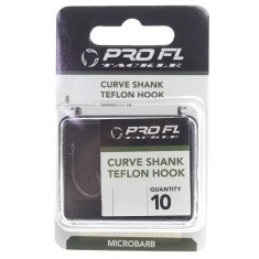 CARLIGE PRO FL CURVE SHANK 10BUC TEFLONATE NR 2
