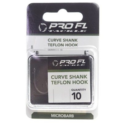 CARLIGE PRO FL CURVE SHANK 10BUC TEFLONATE NR 4 foto