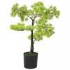 VidaXL Bonsai chiparos artificial cu ghiveci, verde, 60 cm 336319