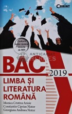 BAC Limba si literatura romana - 2019 - Monica Cristina Anisie (AR80) foto