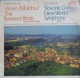 Disc vinil, LP. Vltava (Moldau), The Bartered Bride. Slavonic Dances, New World Symphony-Dvorak, Smetana-247086, Supraphon